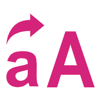 字母大小寫轉(zhuǎn)換